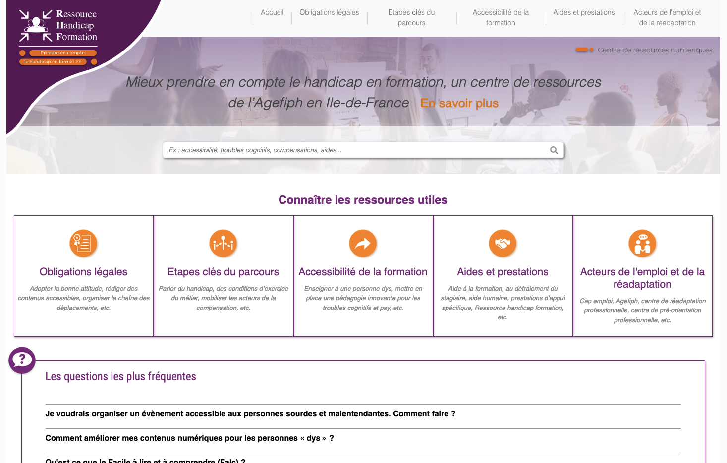 Centre de ressource numérique